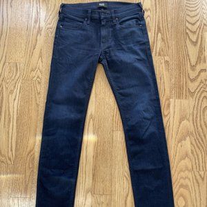 Paige Women's Lennox Jeans Size 28 Skinny Dark Wash Blue Denim Stretch NWOT